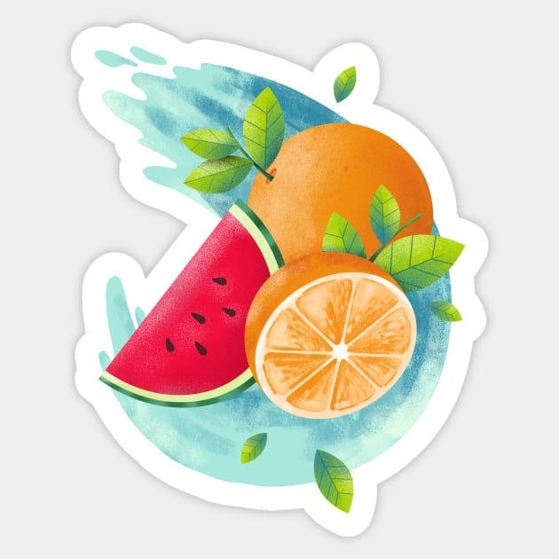 The fruit Sticker by MediocreStore